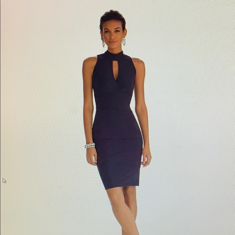 NWT White House Black Market black dress sz 2